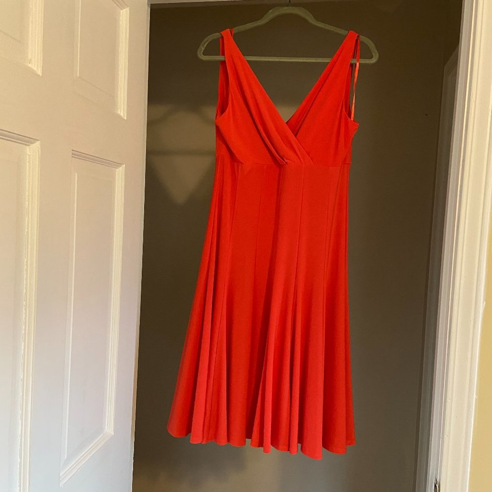 American Living Sleeveless Orange Dress Sz 10